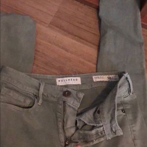 PacSun Olive Skinny Jeans